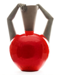 Fotografia scultura Autogenesi monocromatica giant red