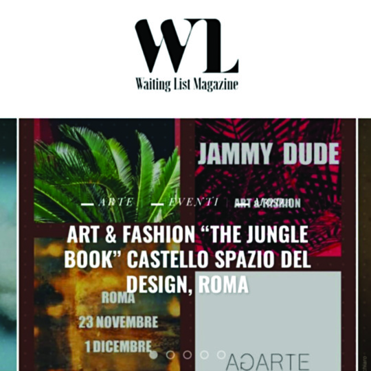 Articolo WL Magazine Art & fashion "The Jungle book"