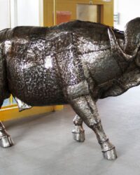 6 Feet metal buffalo Moses